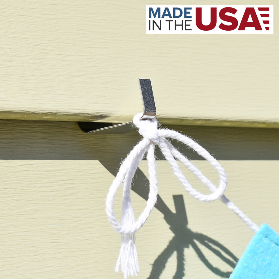 The Original Hook No Hole Hook Vinyl Siding Hooks