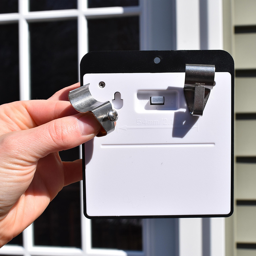 Low Profile Vinyl Siding Hook with Screw No Hole Hook Vinyl Siding